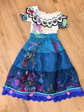 Disney Encanto Mirabel’s Embroidered Dress